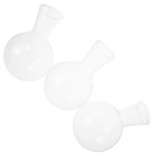  3 Pcs Blumentopf Glas Blumenvase Klare Glasvase Hydroponischer Pflanzer