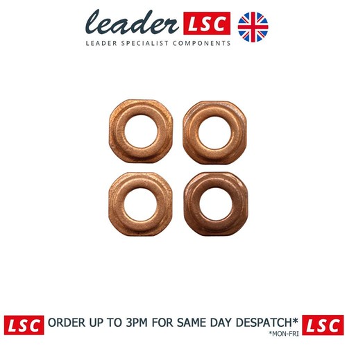 4 x Diesel Fuel Injector Seals Vauxhall Meriva B Mk2 55578387 Genuine Elring New - Picture 5 of 12