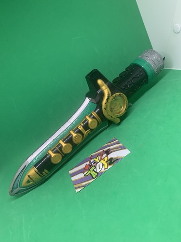 2010 Bandai Mighty Morphin Power Rangers DELUXE DRAGON DAGGER Green Ranger