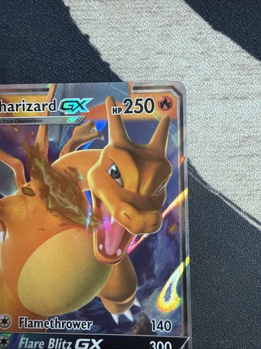 Charizard GX SM211 Full Art Black Star Promo quasi nuovo - Foto 3 di 12