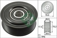 Keilriemenscheibe 532 0609 10 INA für LEXUS TOYOTA