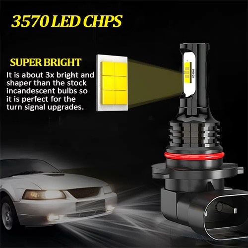 For Jeep Compass 2011-2021 LED Headlight Bulbs Combo High Low Beam 9005+H11 - Picture 3 of 12
