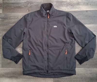 GILL OS Insulated Jacket Durable Water Repellent Graphite Mens Size XL