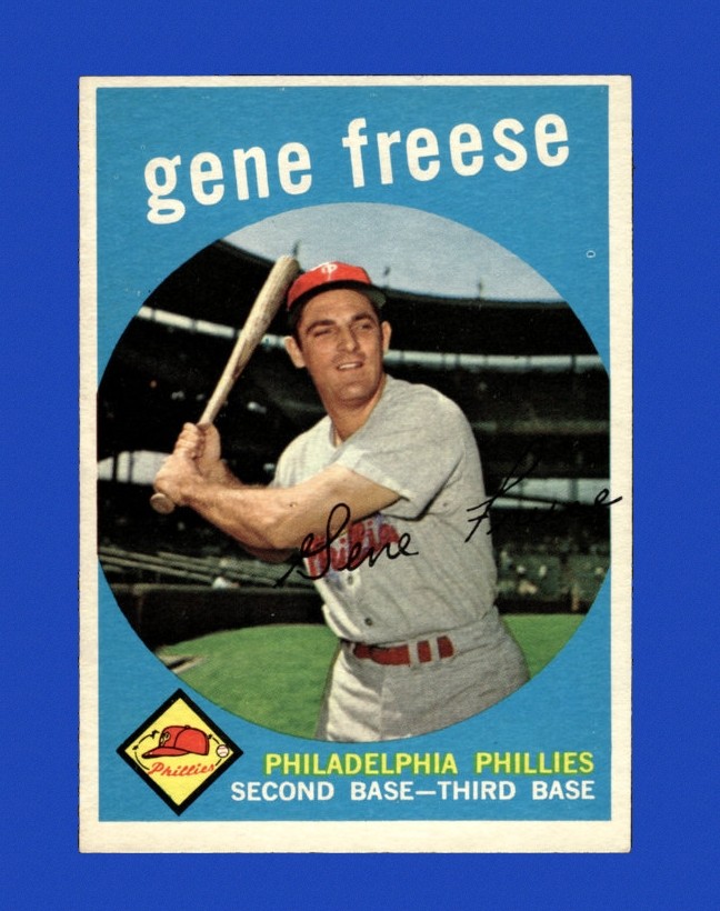1959 Topps Set-Break #472 Gene Freese EX-EXMINT *GMCARDS*