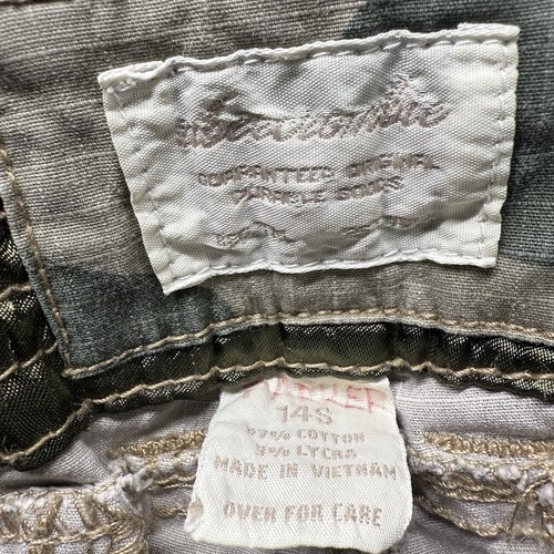 Abercrombie & Fitch Cargohose Damen 14 Slim Camouflage Grunge Skater - Bild 2 von 9