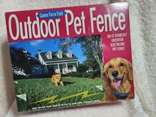 Outdoor Fence Electronic Pet Containment System Canine Force Field New Sealed