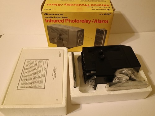49-307A Safe House Radio Shack Invisible Pulsed Beam Infrared Photorelay Alarm - Imagen 8 de 11