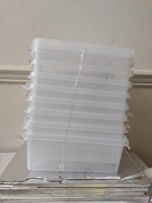 SmartStore Classic Aufbewahrungsbox 3,6L Klar Kunststoffbehälter 8 Stück