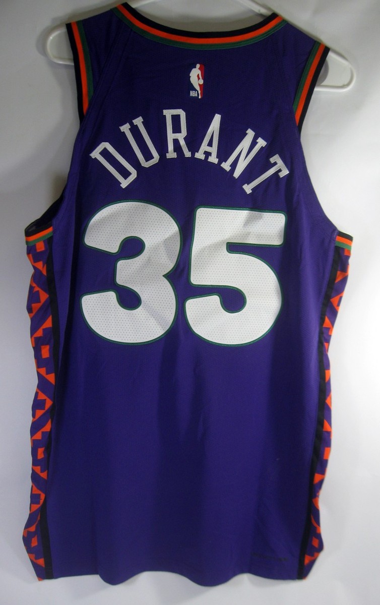 2024-25 Phoenix Suns Kevin Durant #35 Purple Authentic City Jersey
