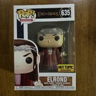 Funko Pop! Movies Lord of the Rings #635 Elrond Hot Topic Exclusive Vinyl Figure