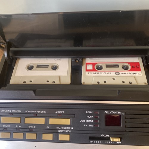 Ancien répondeur cassette Binatone Phonecorder MK 2 années 80 - Fonctionne - Photo 5/10