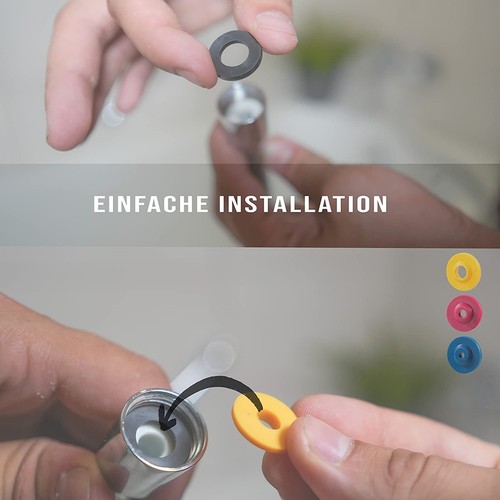 8tlg Dusche Durchflussbegrenzer Satz Wassereinsparung 5/7/11 Liter/Min Begrenzer - Bild 22 von 24