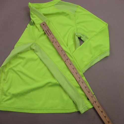 Nike Shirt Boys Medium Long Sleeve Casual Crew Neck Lightweight Outdoor Green - Picture 10 of 11