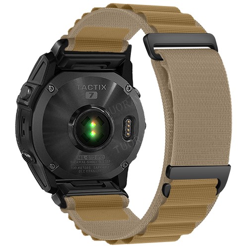 20mm Quick Fit Nylon Loop Band Strap For Garmin Fenix 8 43mm 7S 6S Pro 5S Plus - Picture 8 of 44