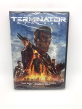 Terminator Genisys (DVD, 2015) Arnold Schwarzenegger New Sealed Disc Firm