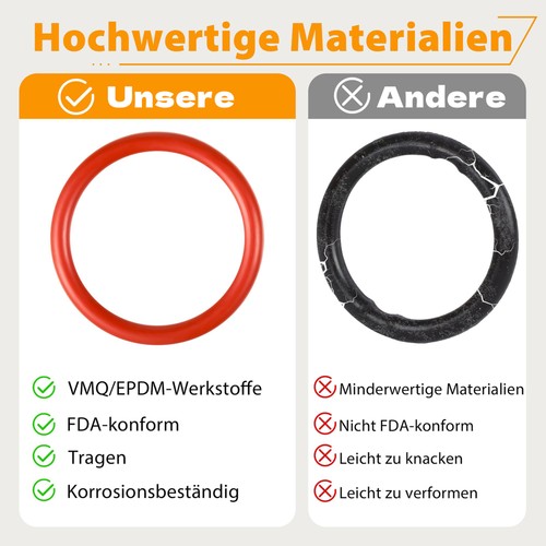 40 x Gasket for Saeco Philips O-Rings Spout Brewing Group - Picture 5 of 12