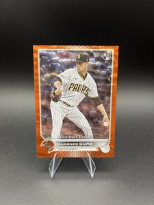 2022 Topps Update Rookie Debut Orange Foil /299 Mackenzie Gore #US294 Padres