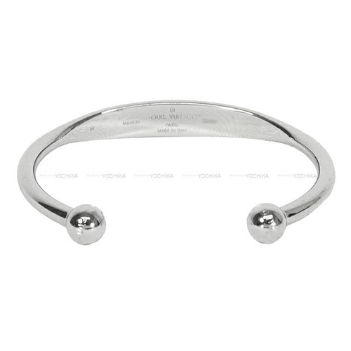 Brazalete Louis Vuitton Johnk Monograma M Plata 925 Sv925 Ag925 M64839 - Imagen 2 de 8