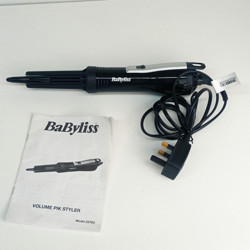 Babyliss Volume Pik Styler Aria Calda Volumizzatore Bacchetta Styling Ottime Condizioni - Foto 1 di 6
