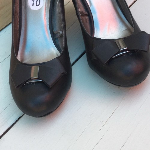 Comfort Plus by Predictions Women's Black Shoes Size 10 New No Box  - Picture 3 of 5