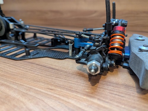 Kyosho Spider Tf2 Carbon Chassis, Vintage Tourenwagen, No Associated, No Tamiya - Bild 6 von 9