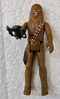 Star Wars Original 4” Chewbacca Action Figure 1977 Vintage Clean With Gun