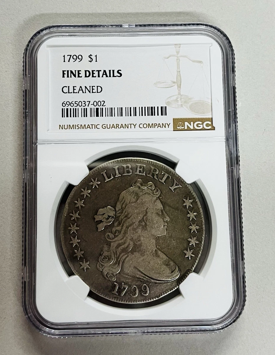 Uncertified 1799 Year US Early Dollar Coins (1794-1804) for sale