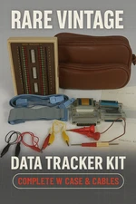 VTG Datatran Data Tracker Cable Tester RS-232 Breakout Box Case Cables & Manual