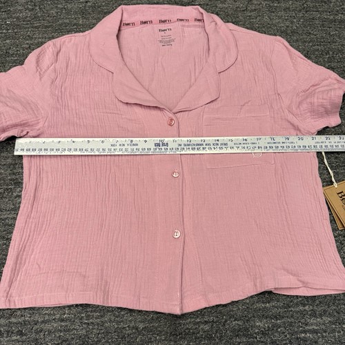Born Pyjama Set Damen Large Rosa Gauzey Kurzarm Shorts Sommer Strand NEU - Bild 10 von 15