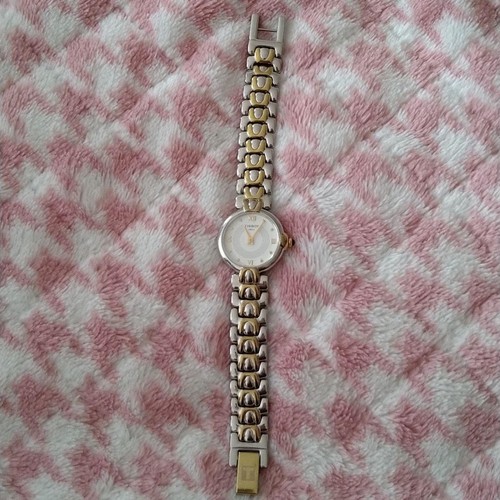 Reloj Pulsera TISSOT Damas G226/326 Suizo Plata Oro Zafiro Elegante Raro - Imagen 3 de 9