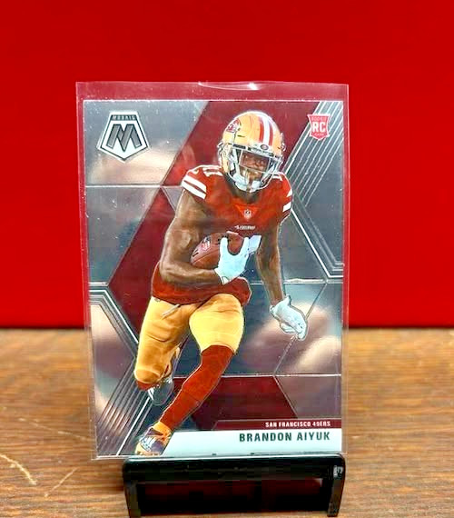 2020 Panini Mosaic #210 Brandon Aiyuk RC Rookie San Francisco 49ers