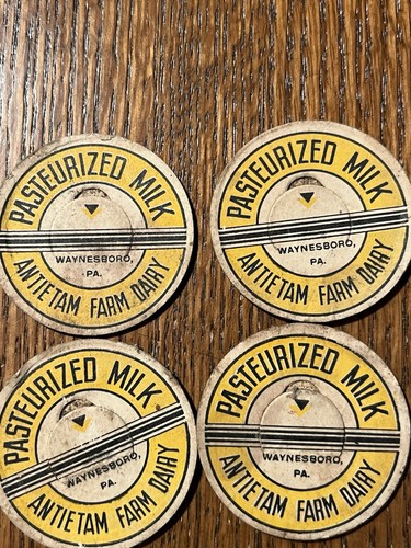 (14) Antietam Farm Dairy  Waynesboro, Pa.  milk caps - Picture 4 of 24