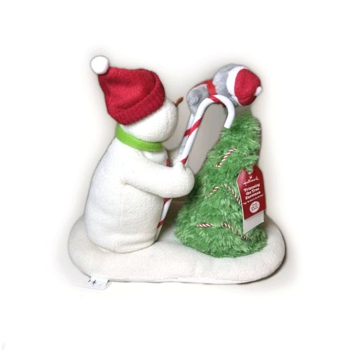 Árbol de peluche Hallmark Jingle Pals 2010 animado cantando muñeco de nieve y pingüino - Imagen 3 de 5