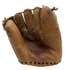 VINTAGE 1954 RAWLINGS MICKEY MANTLE MODEL MM BASEBALL GLOVE RHT USA