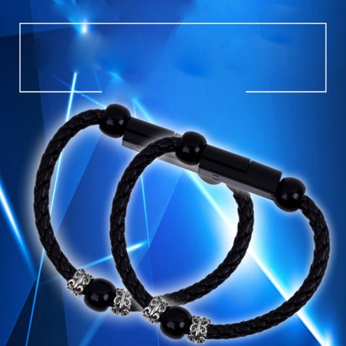 1Pc USB -C Daten-Synchronisierungskabel Geflochtenes Armband-Ladekabel - Bild 4 von 12