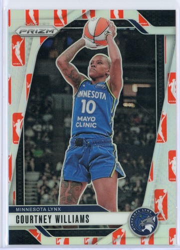 2024 Panini Prizm WNBA Logo Parallel 79 Courtney Williams Minnesota Lynx