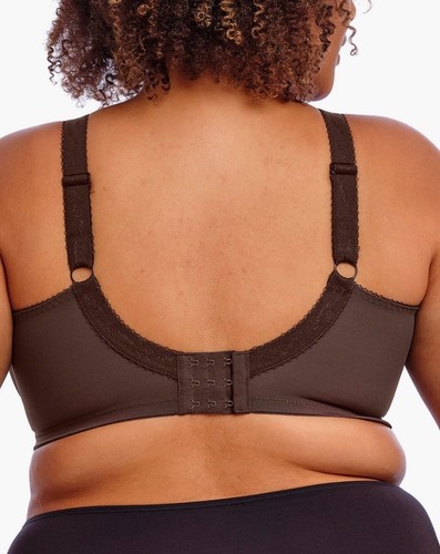 Goddess Keira and Kayla Underwire Bra GD6090 Chocolate Plus New Size 42I - Picture 2 of 5