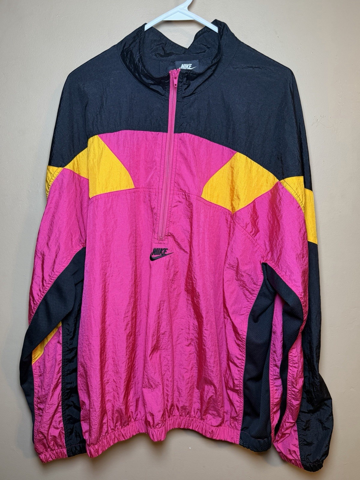 Nike Women’s 1991 Windbreaker Quarter Zip Set Sz Large