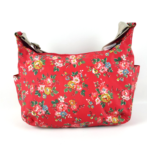 Cath Kidston Everyday Shoulder Cross Body Bag Floral Kingswood Rose Oilclot CP73 - Picture 4 of 16