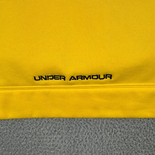 Under Armour Hoodie Herren XL gelb UA Storm Armour Fleece Logo Pullover 1241995 - Bild 8 von 15