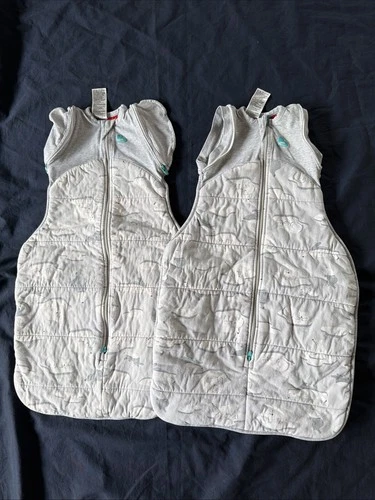 LOVE TO DREAM EXTRA WARM UNISEX SZ 00 MEDIUM TRANSITION BAG 3.5 TOG WINGS X 2