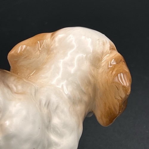 Estatuilla de perro cachorro Spaniel de porcelana vintage Inarco Japón - Imagen 7 de 12