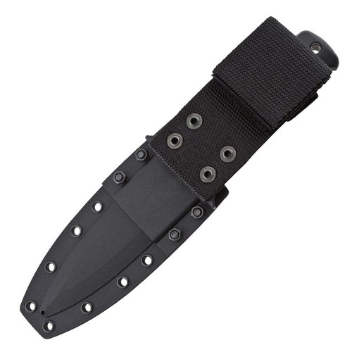 SOG SEAL Pup Elite - Fixed Serrated Blade - Kydex Sheath - Black TiNi Partially - Picture 4 of 5