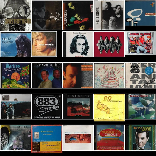 Collection of 117 x CD Rod Stewart Aretha Franklin Bruce Springsteen U2