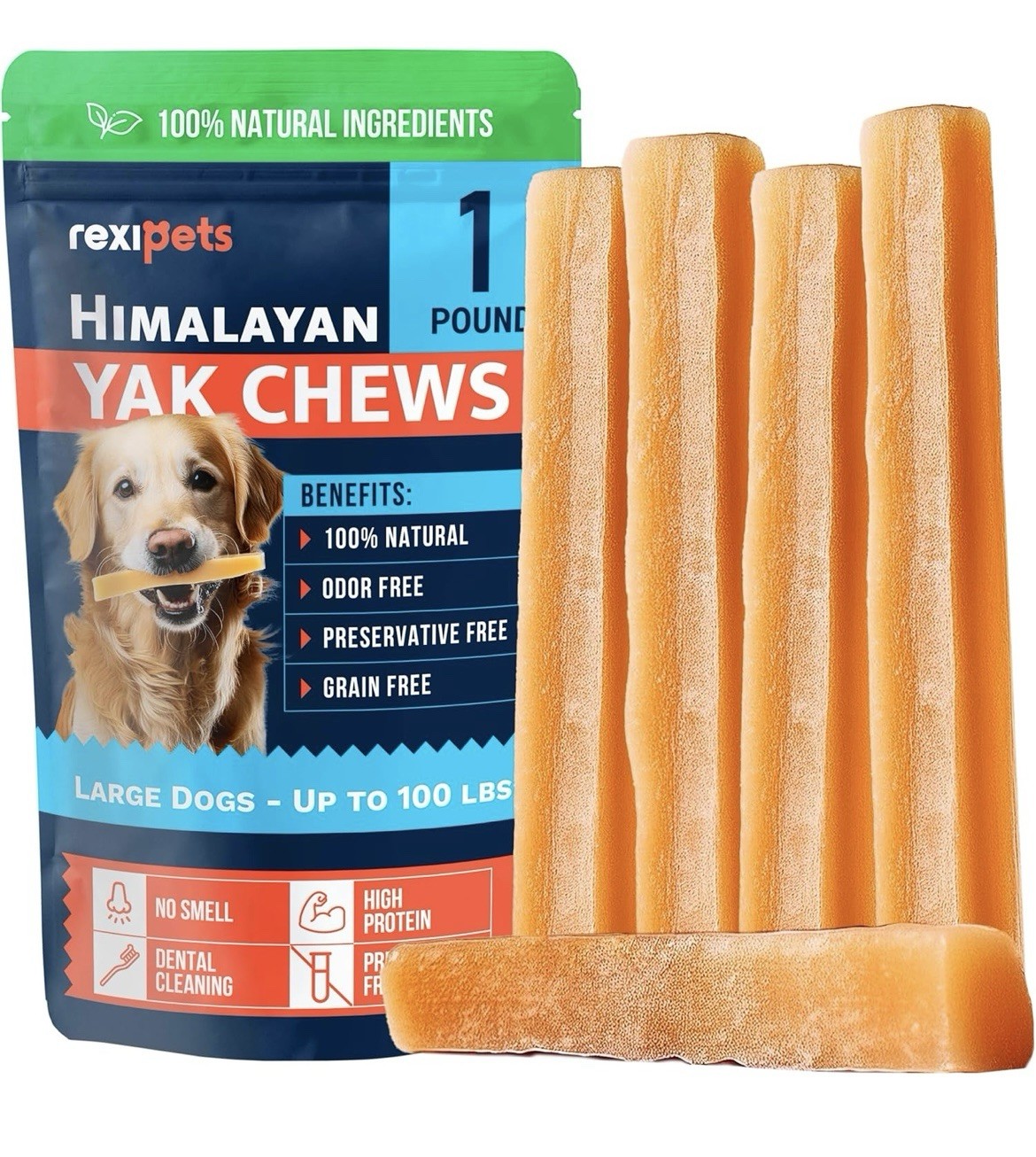 Yak Cheese, Dog Chews Dog Treats Large Breed, Exp: 2027