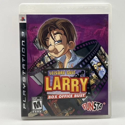 Leisure Suit Larry: Box Office Bust, Sony PlayStation 3, 2009, CIB Near Mint