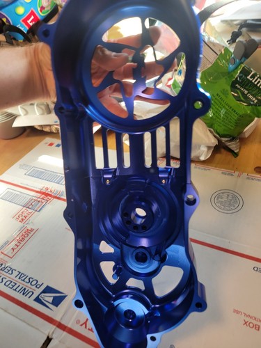 Honda Dio Elite Af16 Af18 CNC Kicker Cubierta Ventilada Dio 1 Dio 2 Twpo Af28 Zx Sr - Imagen 7 de 12