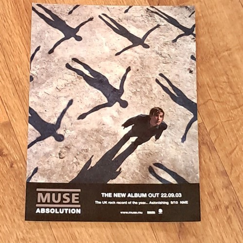 MUSE ABSOLUTION original 2003 album magazine promo advert artwork - Imagen 3 de 8