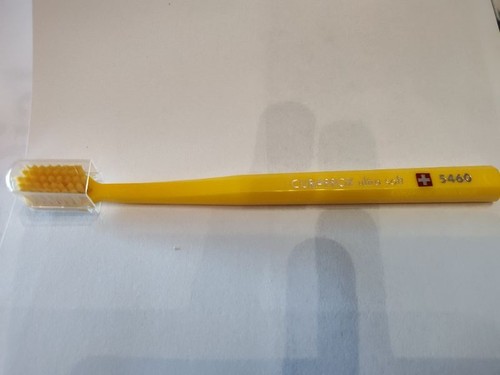 Curaprox 5460 Zahnbürste Ultra Soft Gelb Uni Praktisch