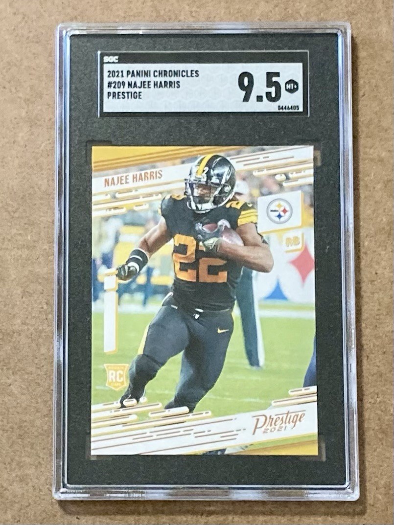 2021 Panini Chronicles #209 Najee Harris RC Prestige SGC 9.5 Mint+